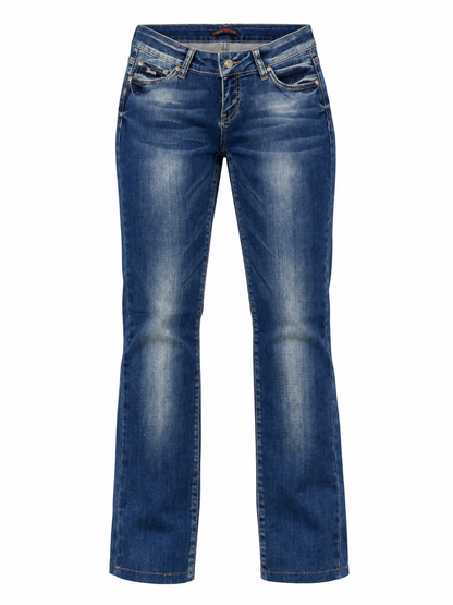 Gucci Blue Bootcut Jeans