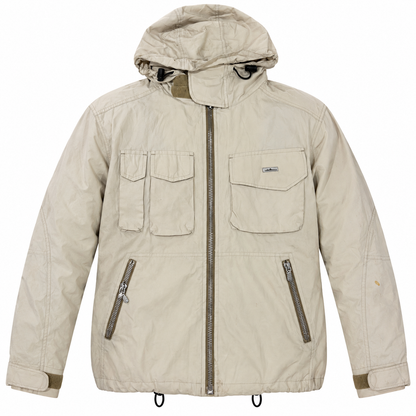 Patagonia Mens Beige Hooded Field Jacket