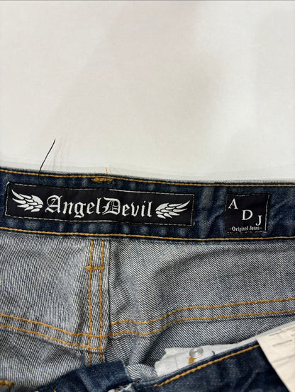 Angel Devil Men’s Slim Preowned Jeans