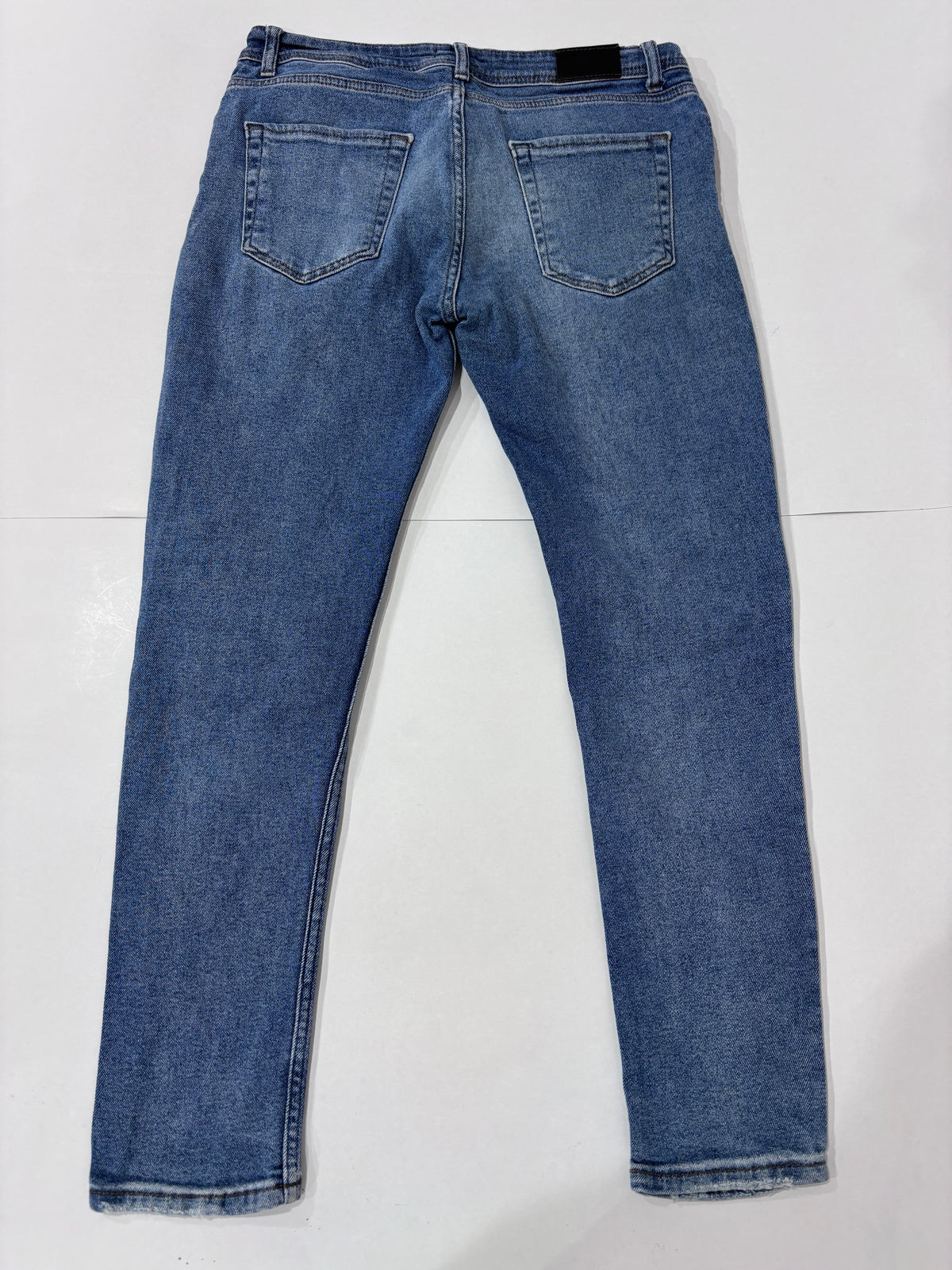 Gucci Light Blue Distressed Monogram Jeans - image 3