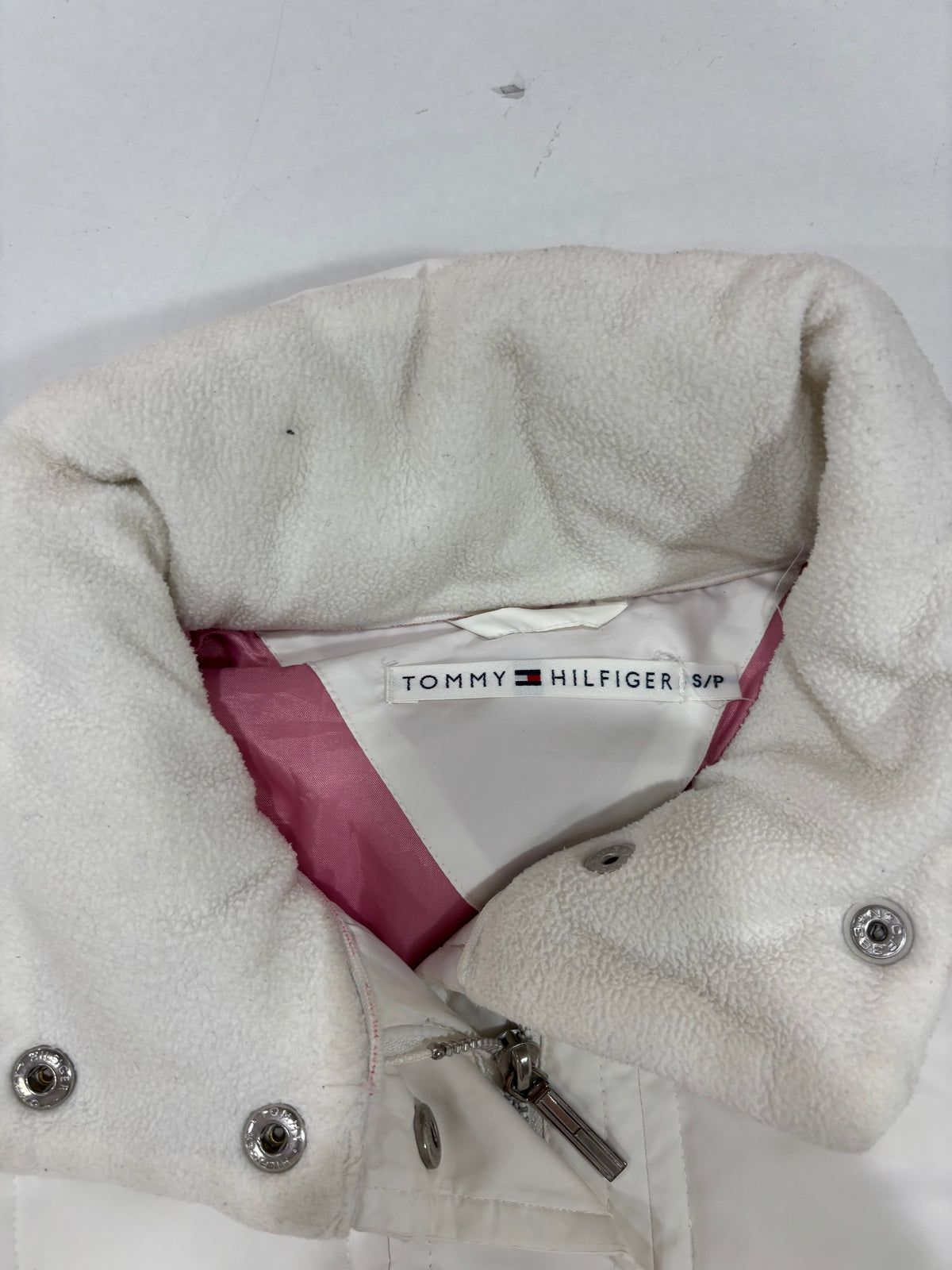 Unbranded Womens White Hooded Jacket