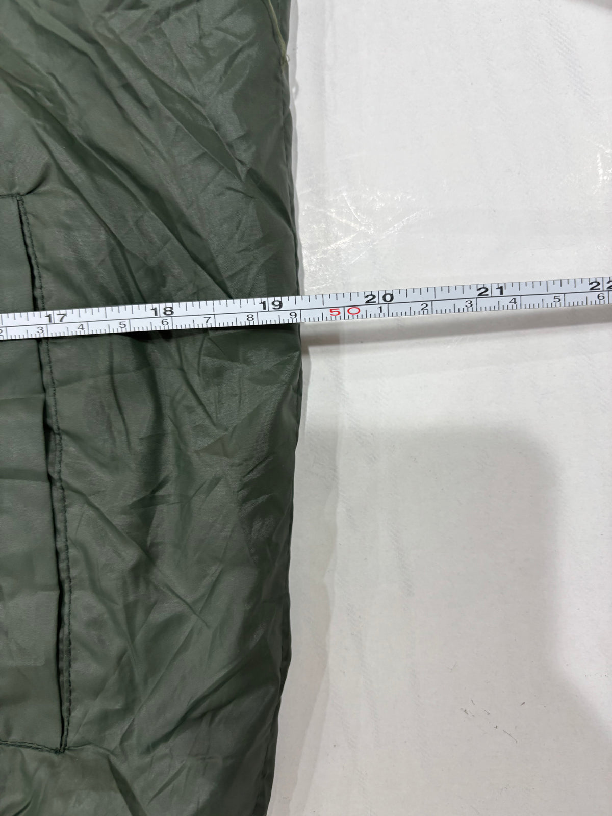 Tommy Hilfiger Men’s Green & White Hooded Jacket