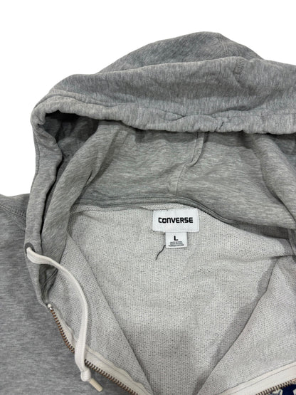 Converse Grey Zip-Up Hoodie