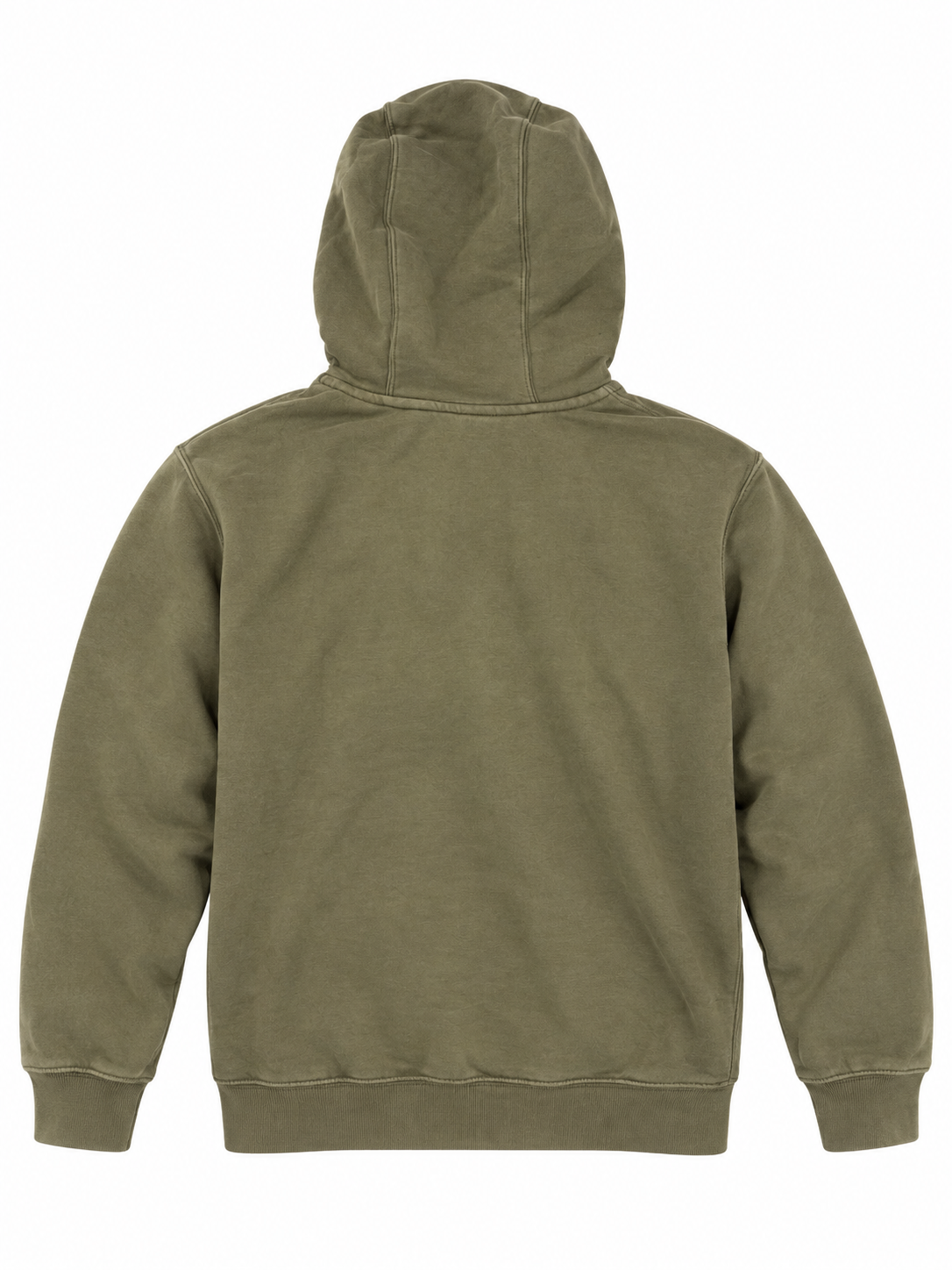 Nike Olive Green Swoosh Hoodie - Thriftly