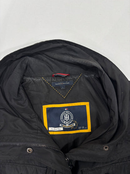 Unbranded Womens Black Hooded Utility Parka