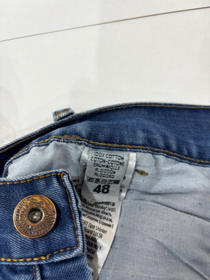 Wrangler Straight Fit Medium Wash Preowned Men’s Jeans