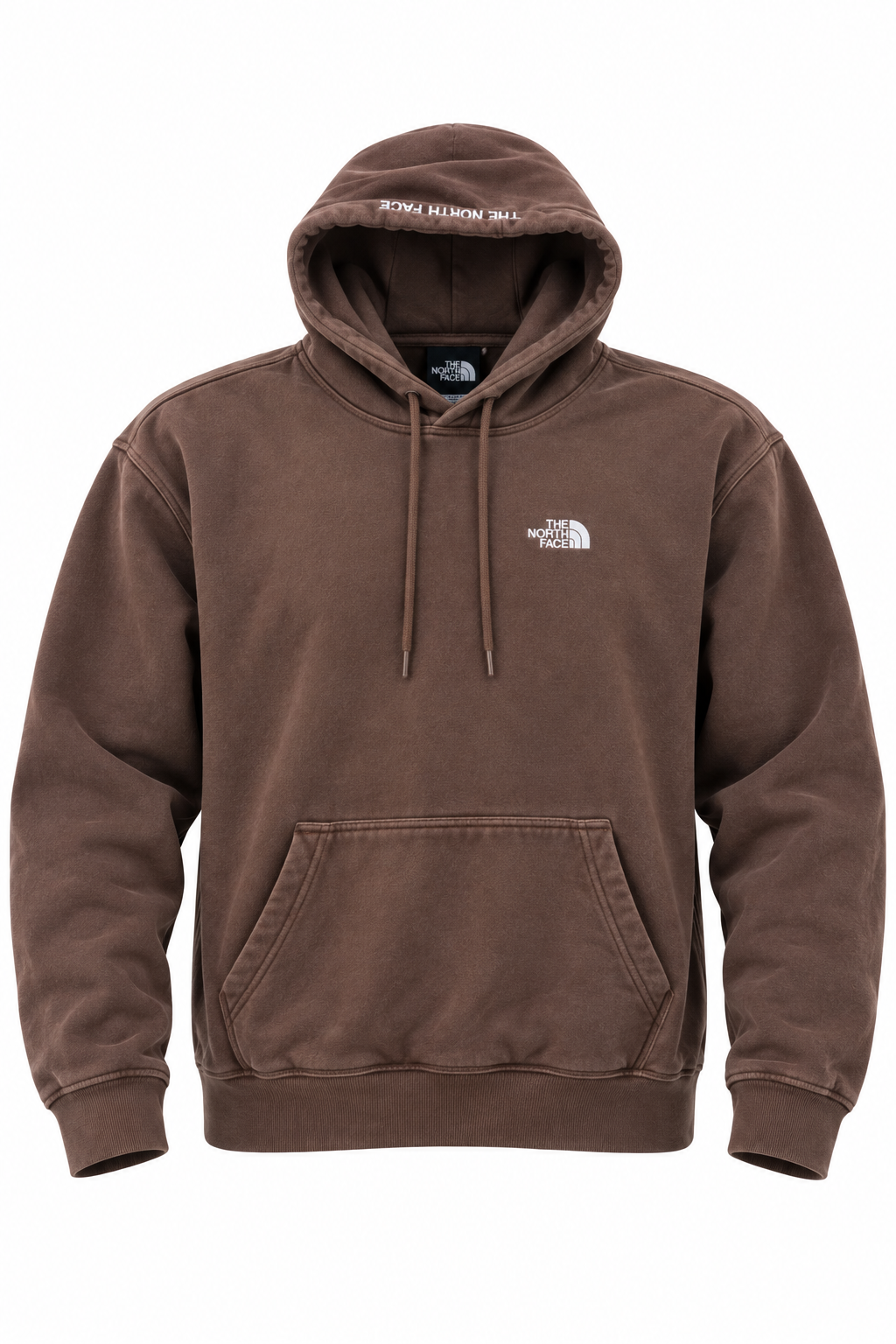 The North Face Brown Logo Hoodie - Thriftly