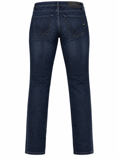 Women's GAS Dark Blue Slim Straight Jeans