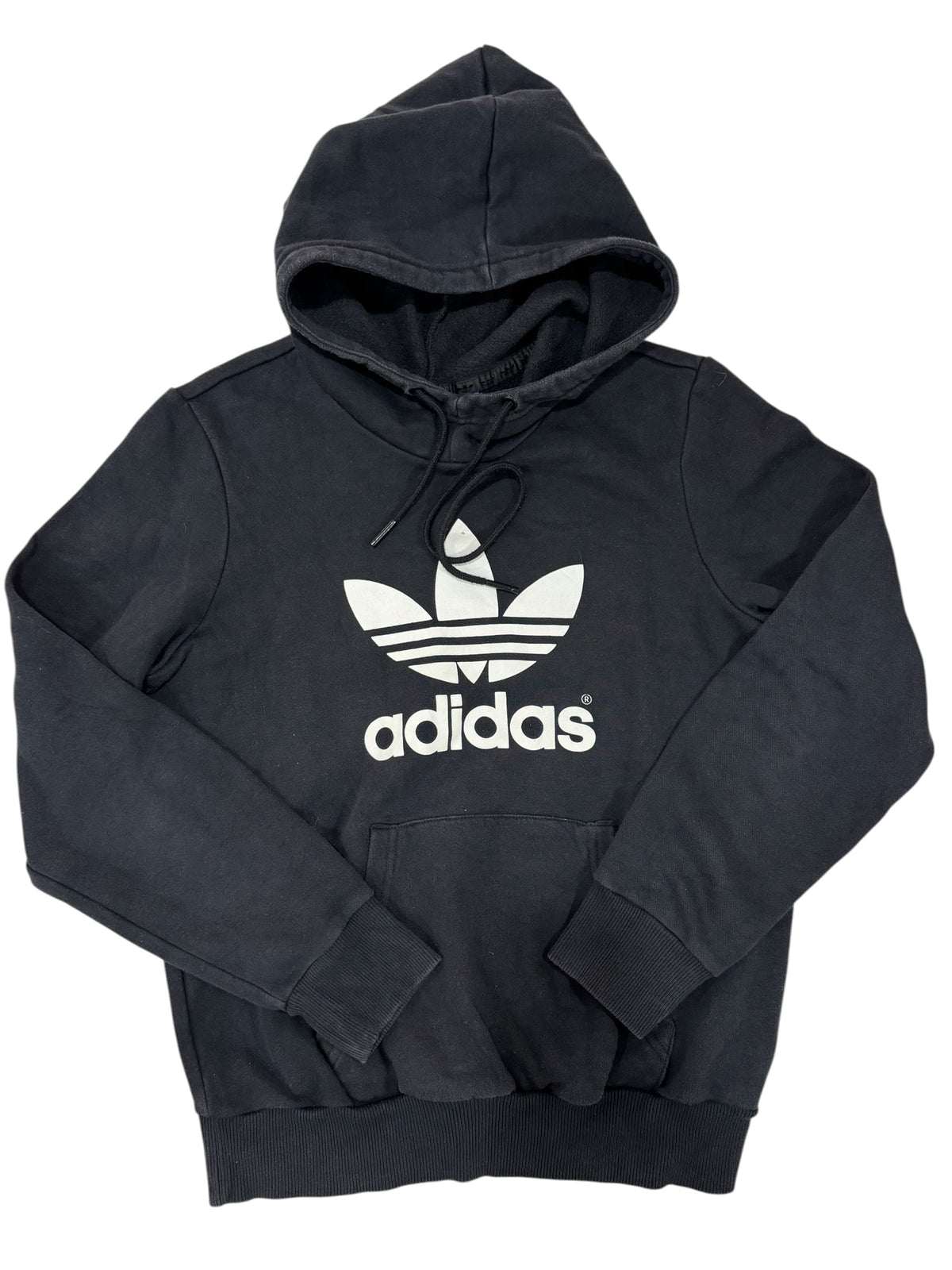 adidas Black Trefoil Hoodie