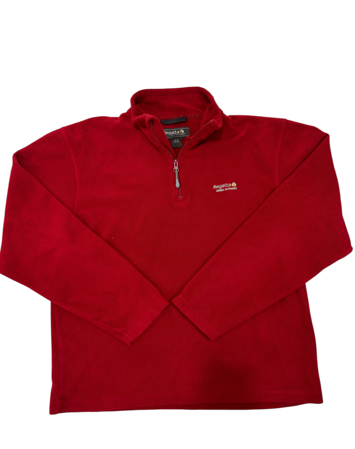 Regatta Red Quarter-Zip Fleece
