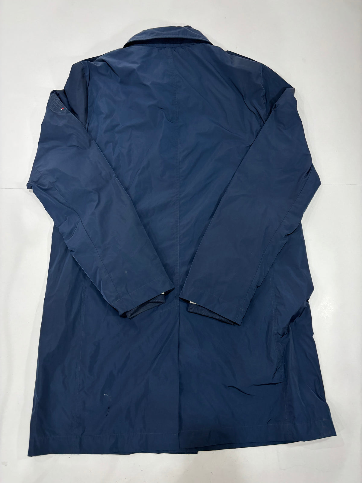 Tommy Hilfiger Men’s Navy Button-Up Coat