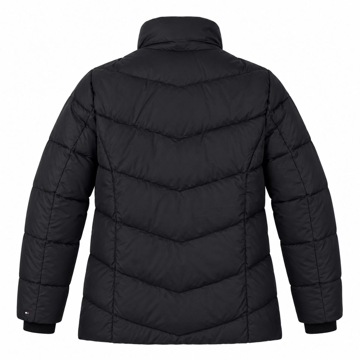 Tommy Hilfiger Womens Black Puffer Jacket