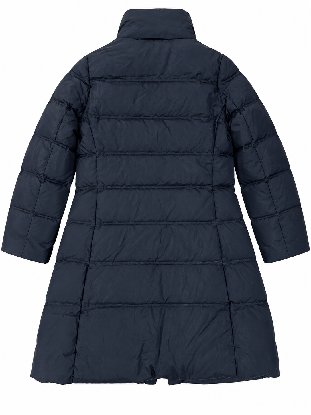 Tommy Hilfiger Womens Navy Long Puffer Coat
