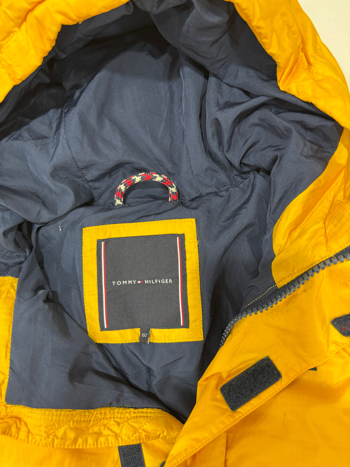 Tommy Hilfiger Mens Yellow Sailing Anorak Jacket