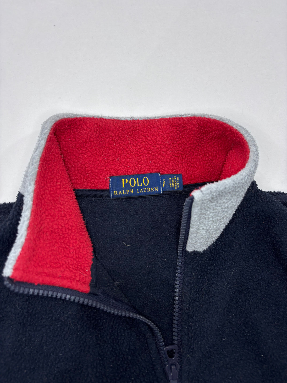 Polo Ralph Lauren U.S.A. Flag Fleece Half-Zip - Thriftly