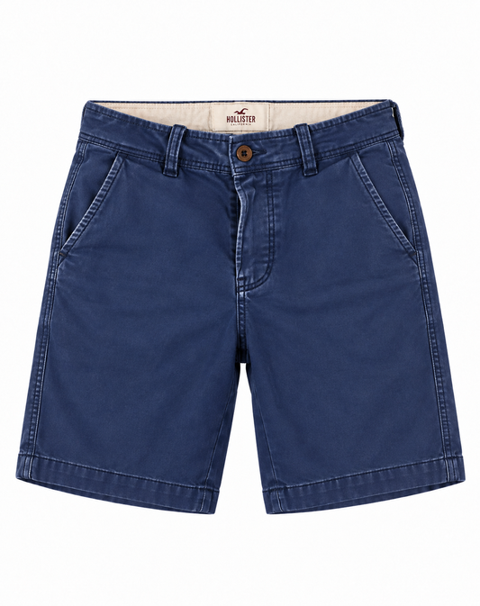 Hollister Navy Chino Shorts