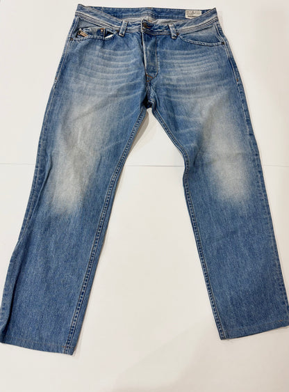 Diesel Regular Fit Washed Jeans Preowned