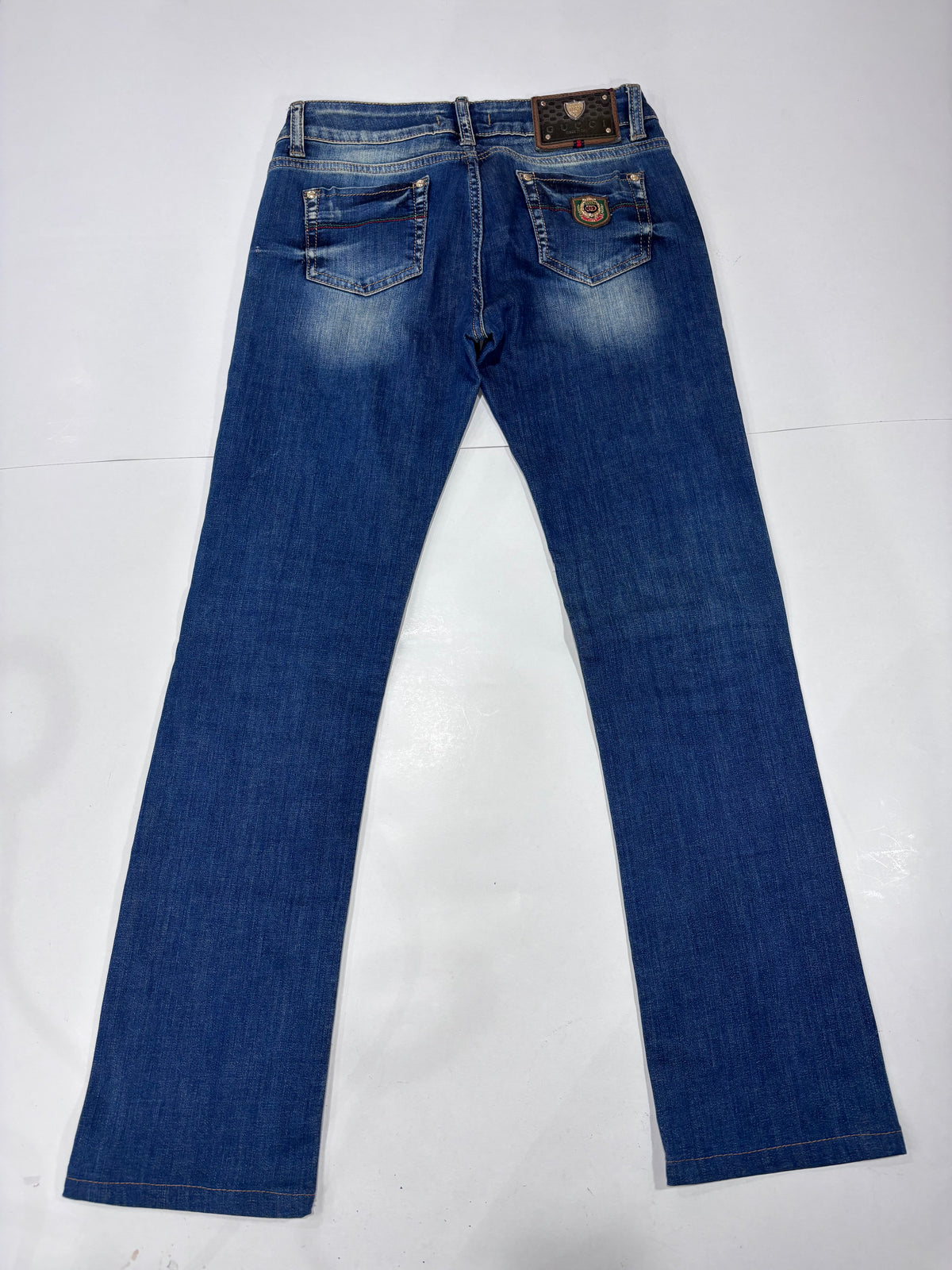 Gucci Blue Bootcut Jeans
