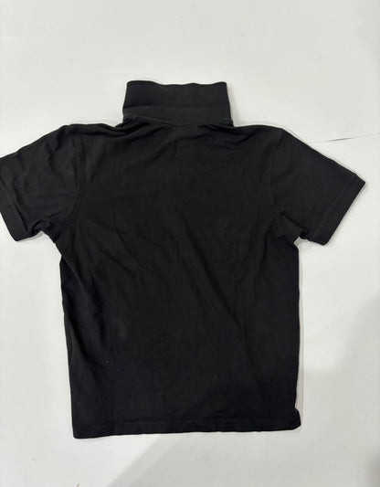 Americanino Men’s Black T-Shirt Polo Classic Fit Preowned Size S