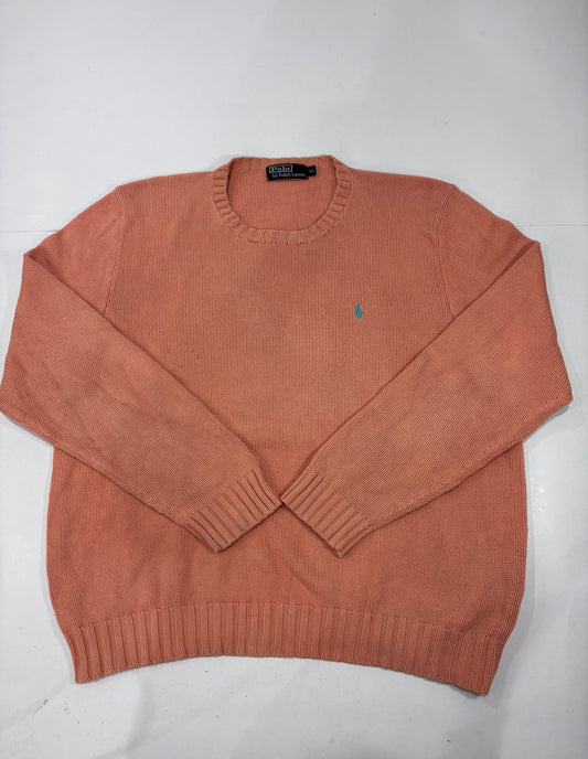 Polo Ralph Lauren Coral Crewneck Sweater - Thriftly