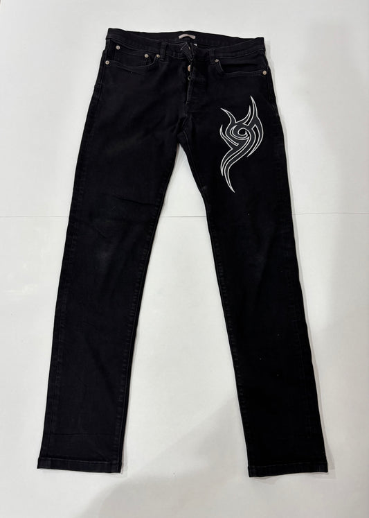 Dior Slim Fit Tribal Black Denim Men’s Preowned