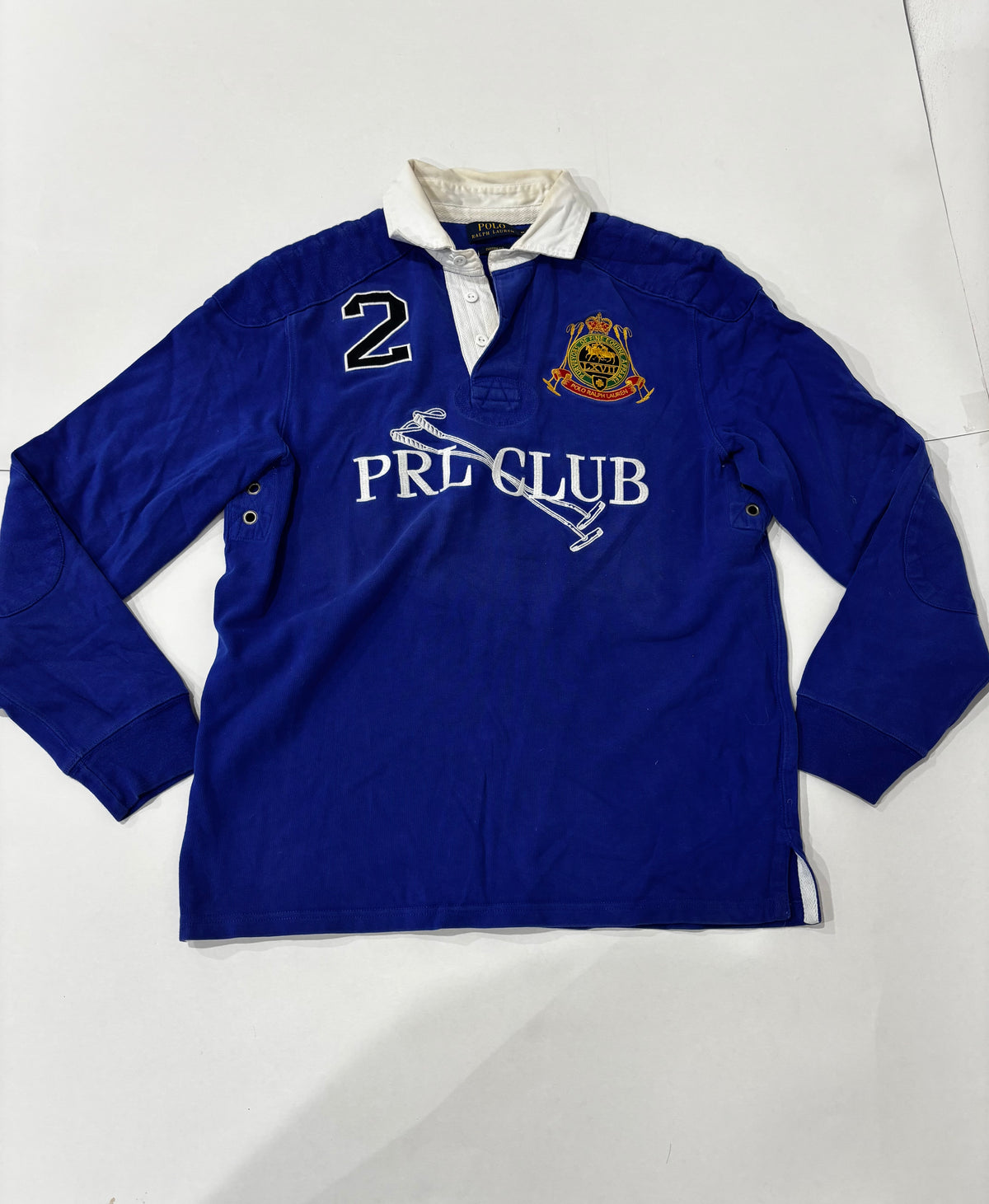 Polo Ralph Lauren Men’s Rugby Long Sleeve Polo Shirt Preowned