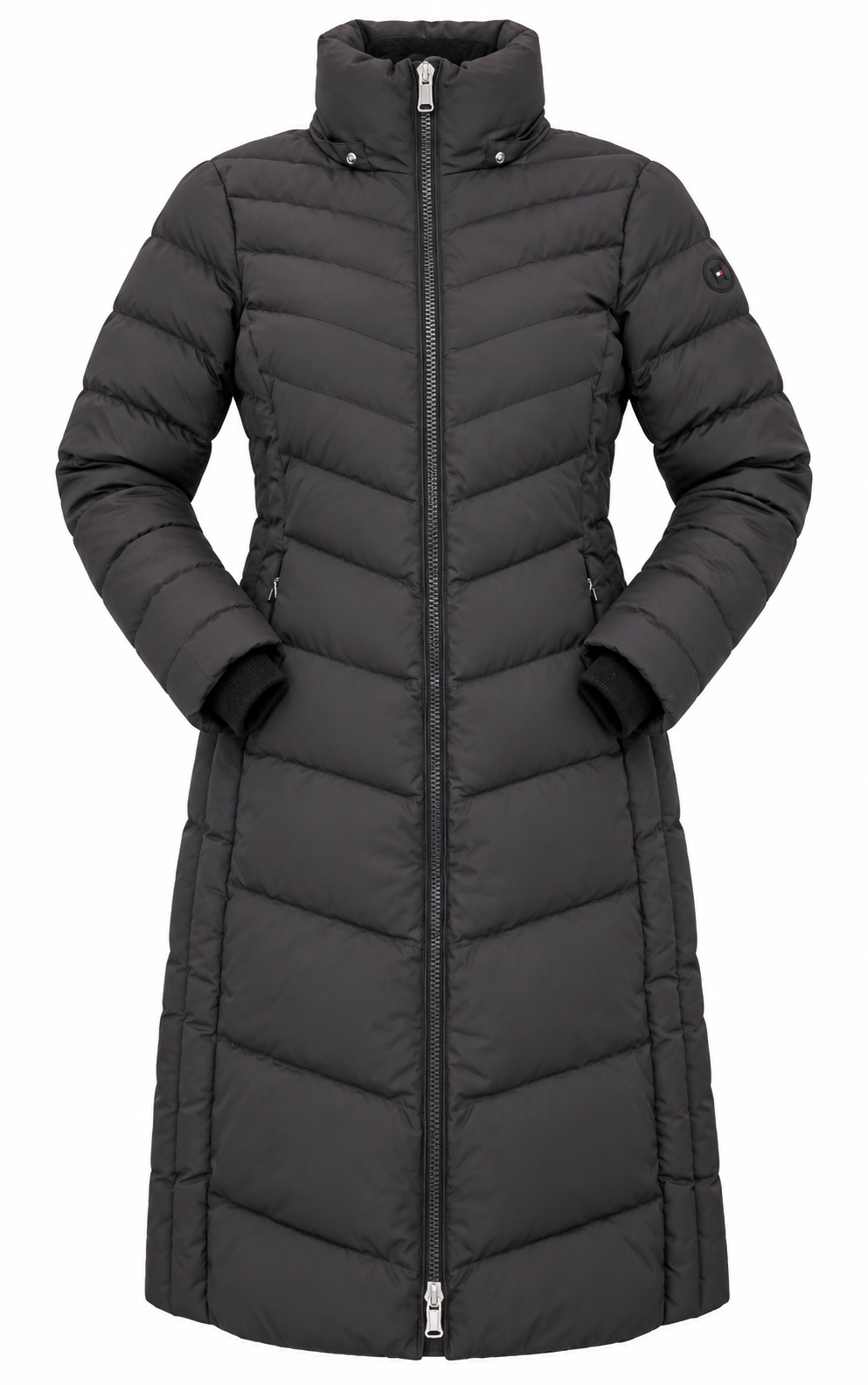Tommy Hilfiger Women’s Black Long Down Puffer Jacket
