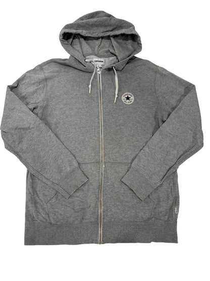 Converse Grey Zip-Up Hoodie