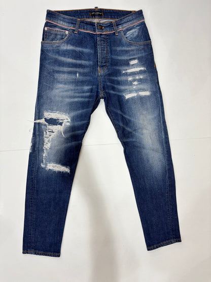 Yes London Men’s Ripped Washed Jeans Preowned