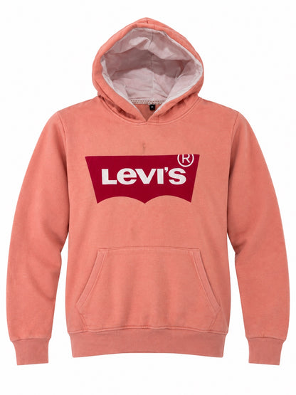 Levi's Men's Coral Logo Pullover Hoodie