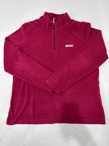 Regatta Men's Burgundy 1/4-Zip Fleece