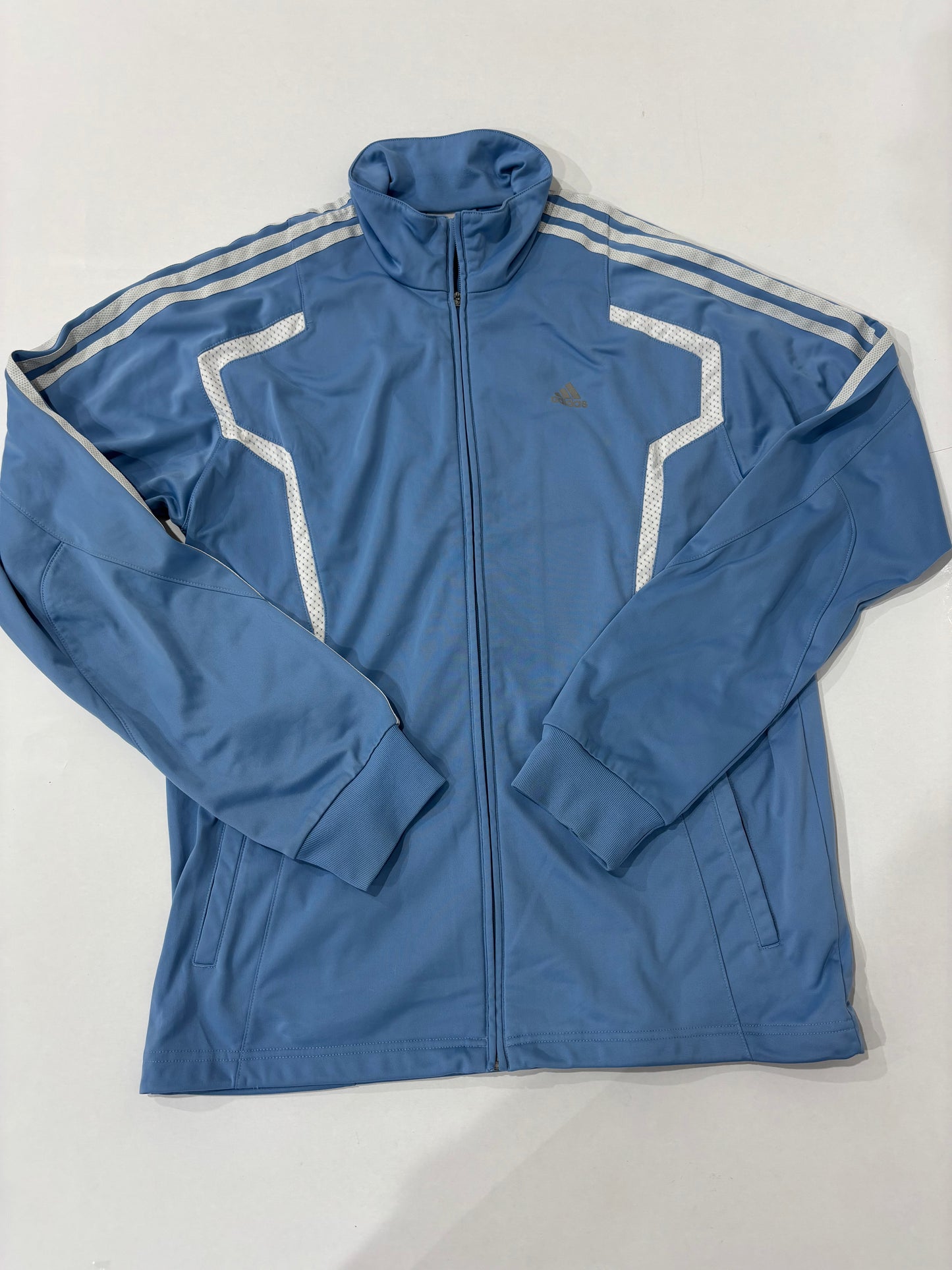 Adidas Ανδρική Ζακέτα Technical Baby Blue Preowned Size M/L