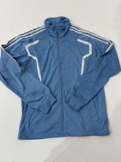 Adidas Ανδρική Ζακέτα Technical Baby Blue Preowned Size M/L