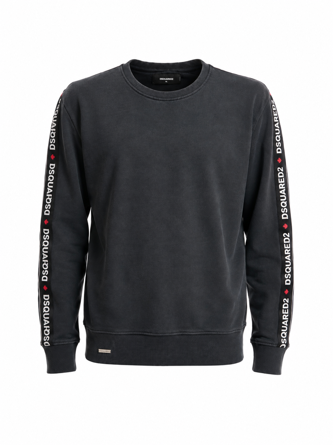 Dsquared2 Men’s Crewneck Sweatshirt Faded Black Preowned