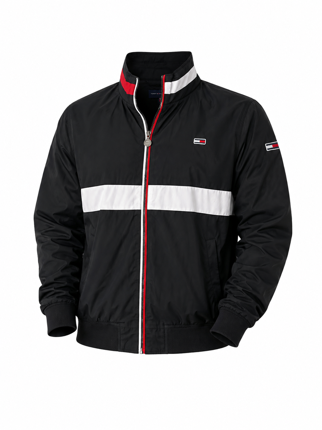 Tommy Hilfiger Windbreaker Men’s Minimal Logo Jacket Preowned
