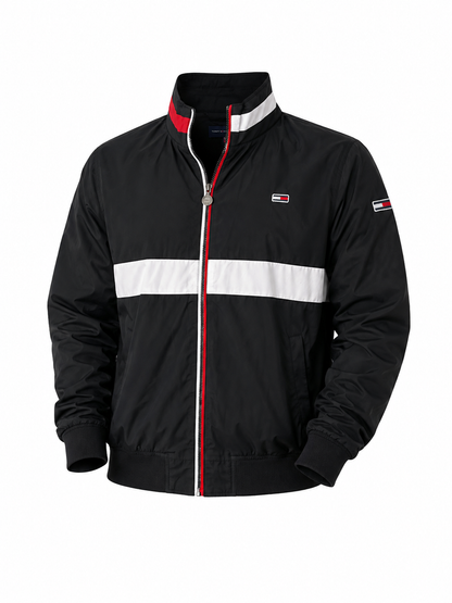 Tommy Hilfiger Windbreaker Men’s Minimal Logo Jacket Preowned