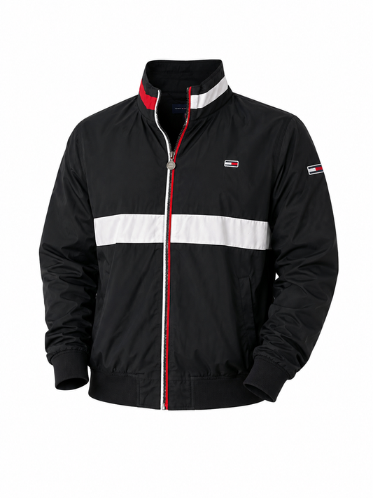 Tommy Hilfiger Windbreaker Men’s Minimal Logo Jacket Preowned