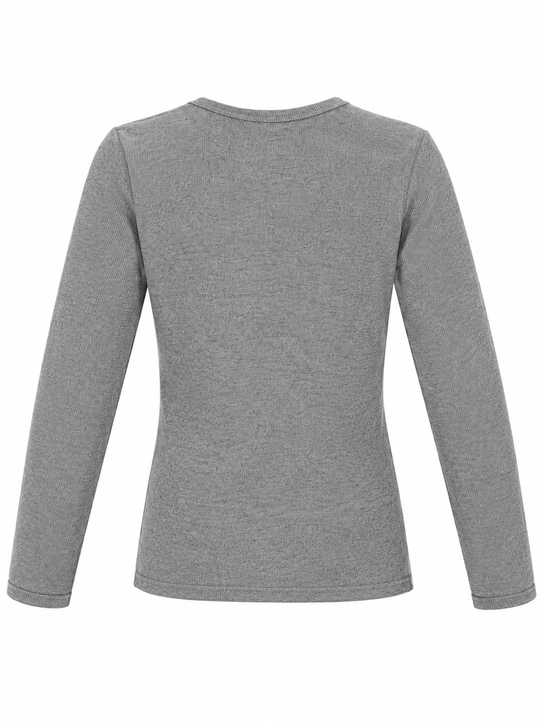 Women's Reebok Gray V-Neck Sweater